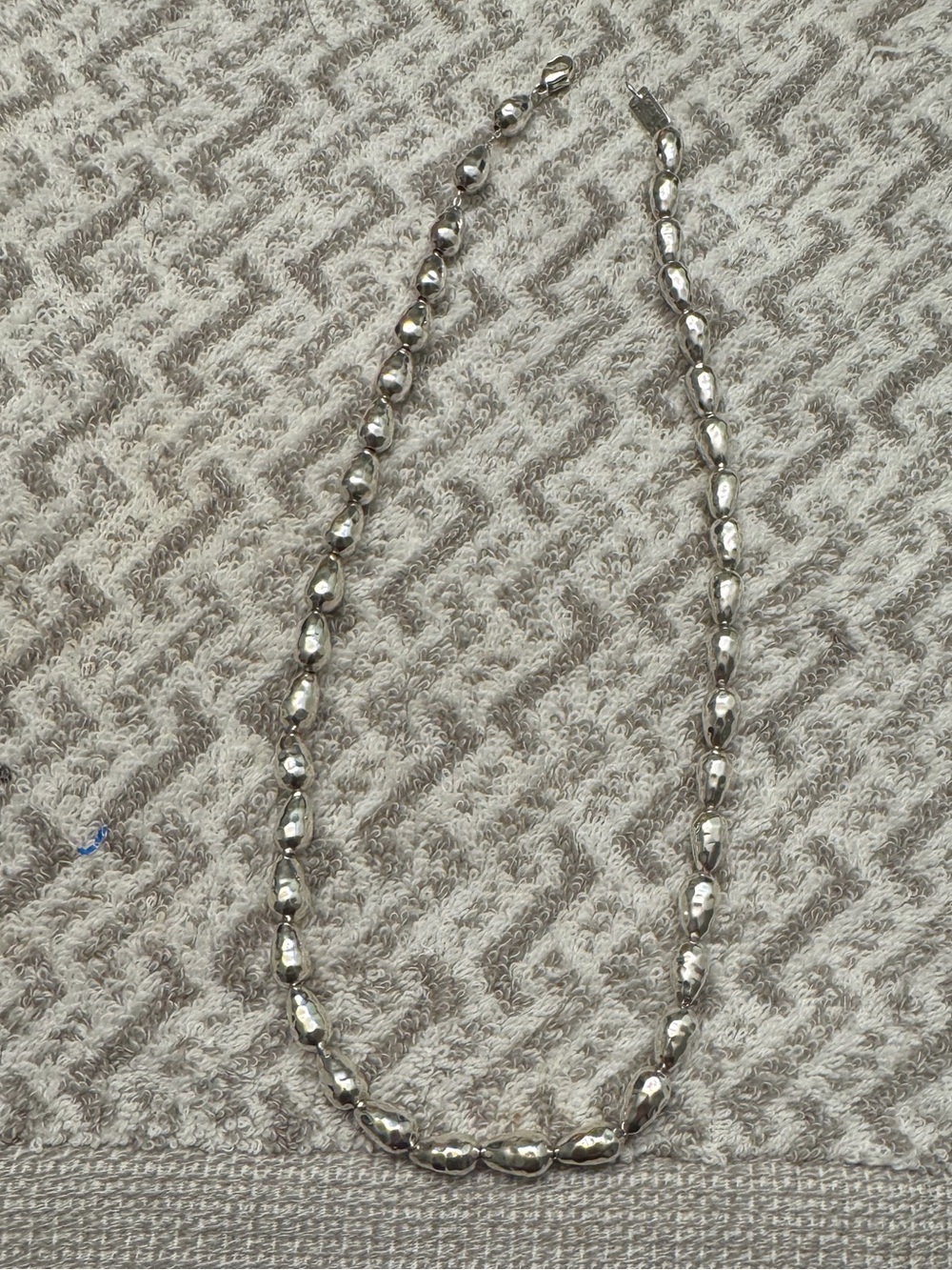Ippolita Polished Silver Bead Necklace